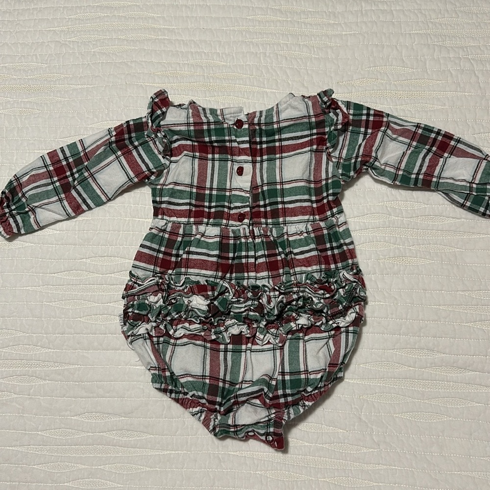 Christmas Bubble - Red and Green Plaid